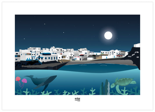 El Cotillo Poster 50x70