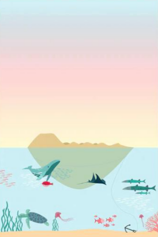 Innside Wolf Island Print