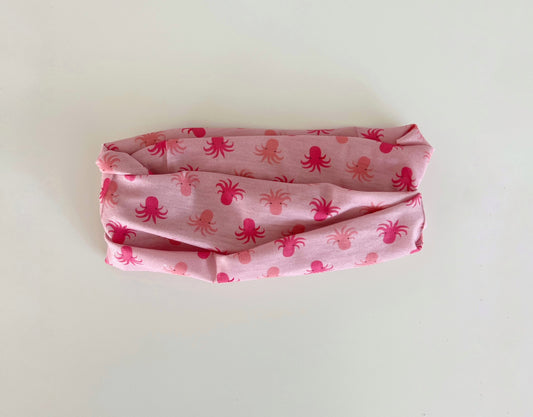 Pink Octopus Children's Neck Braga
