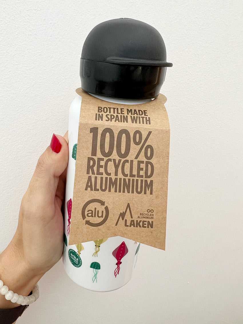 Botella de aluminio 0,45L Squids