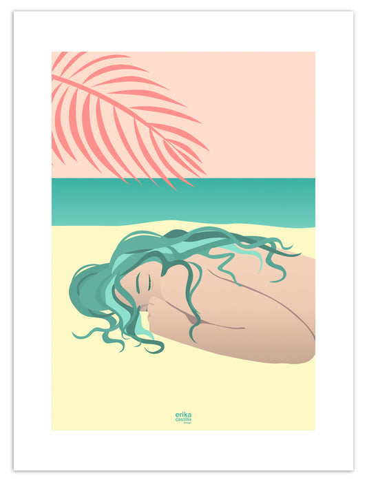 Lámina Intimidad 30x40 - Mojo Art Shop