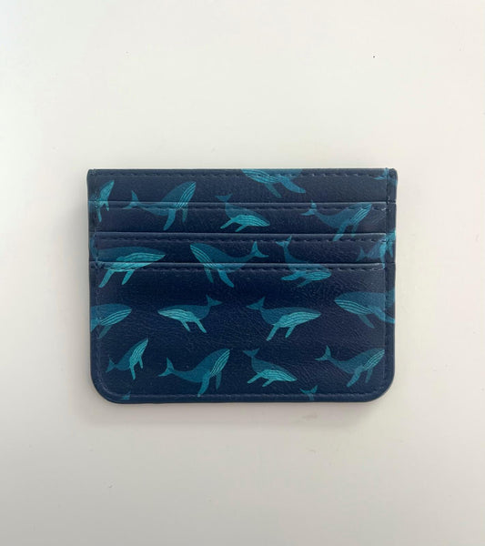 Tarjetero Ballenas - Mojo Art Shop