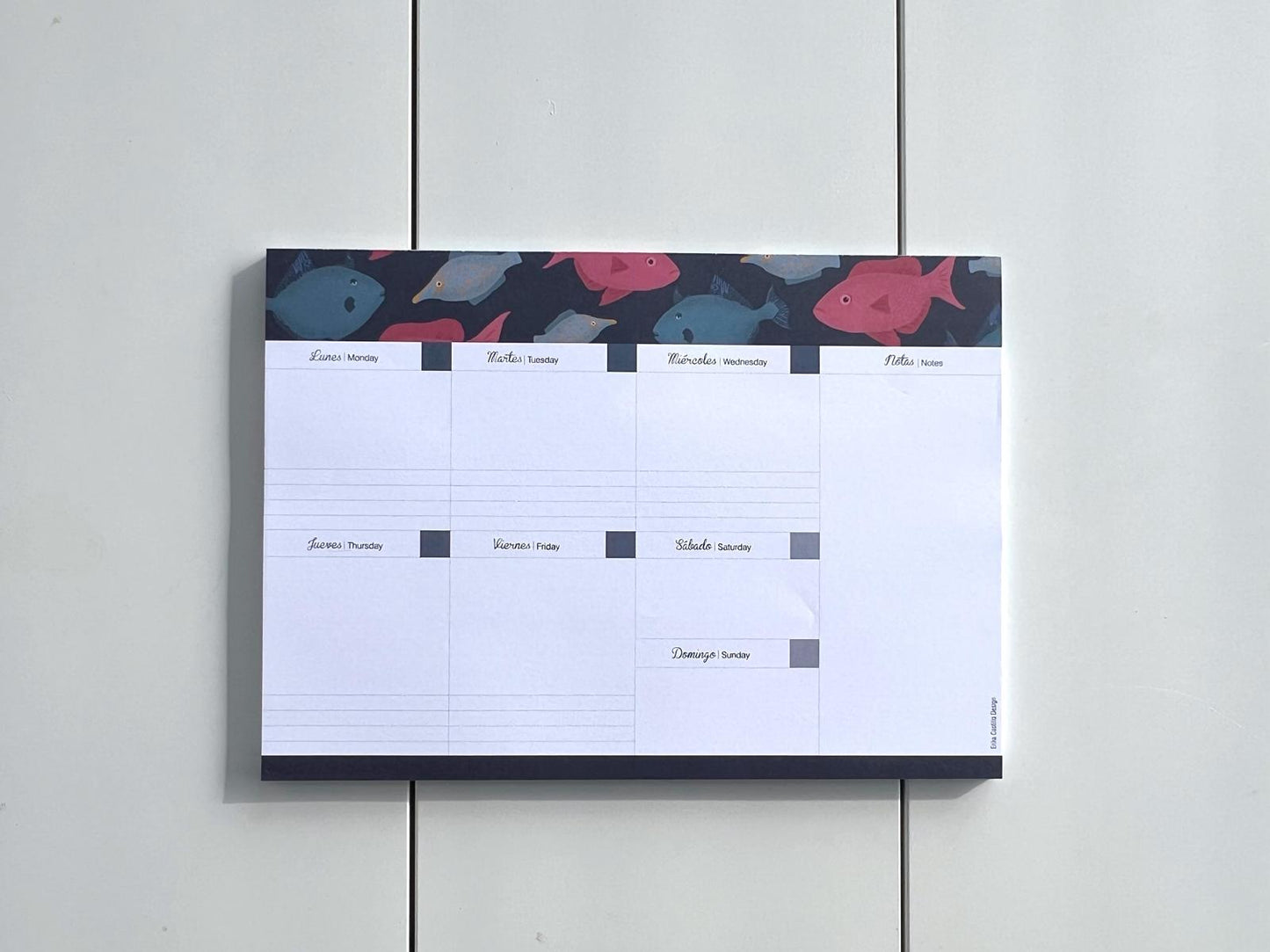 Organizador Semanal Acuario - Mojo Art Shop