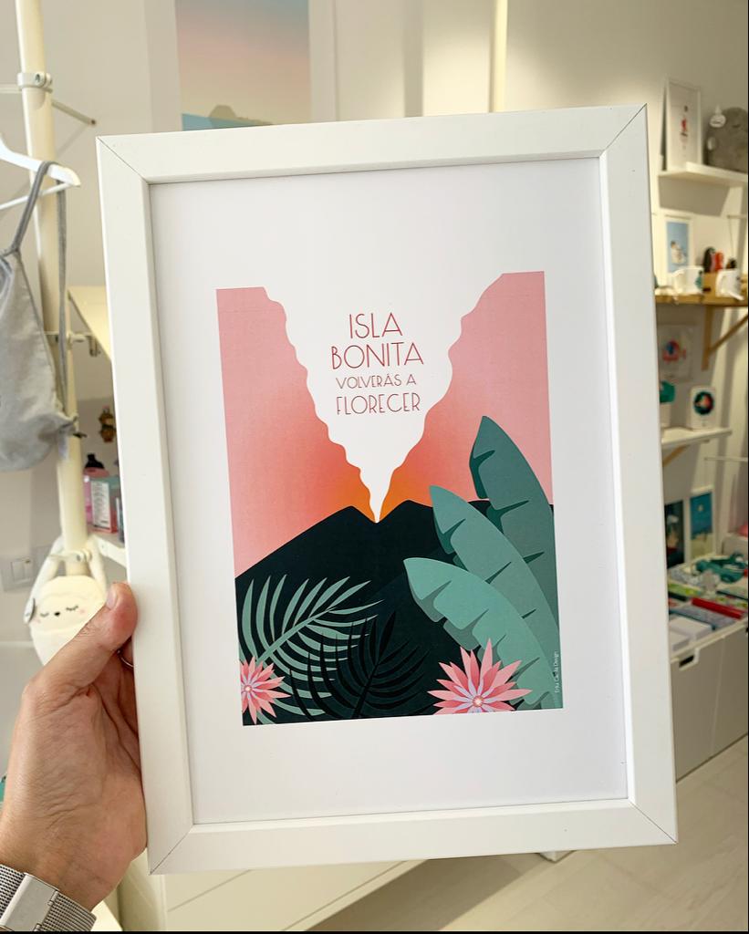 Lámina Solidaria Isla Bonita - Mojo Art Shop