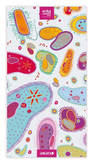 Toalla Protozoos - Mojo Art Shop