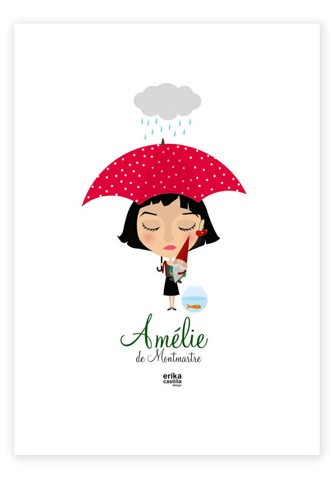 Lámina Amelie - Mojo Art Shop