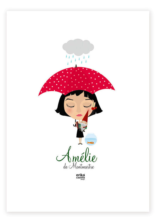 Lámina Amelie - Mojo Art Shop