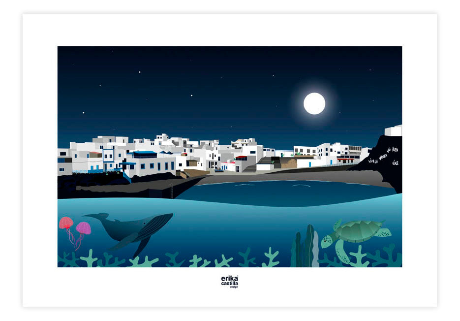 Lámina Cotillo Apaisado - Mojo Art Shop