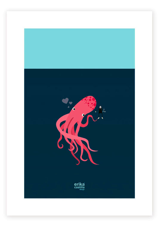 Lámina Deep Love - Mojo Art Shop