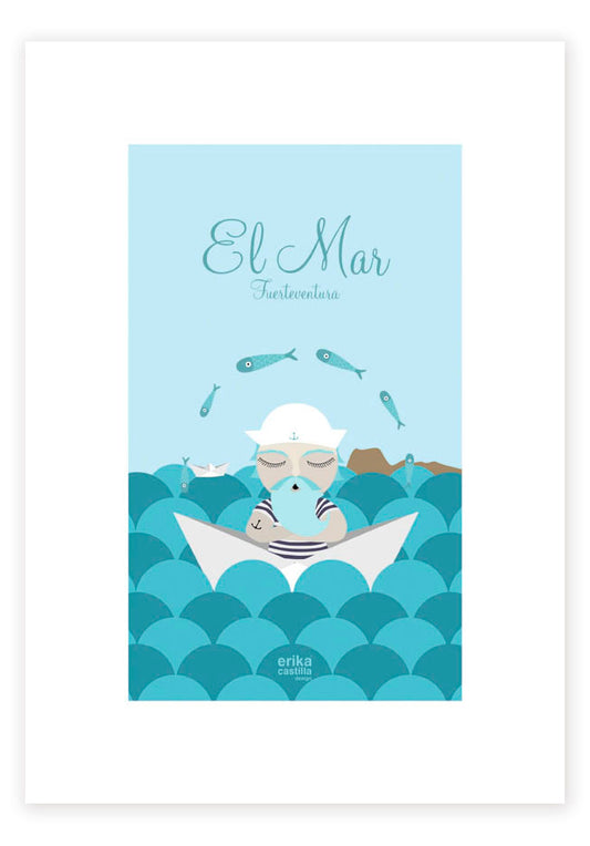 Lámina El Mar - Mojo Art Shop