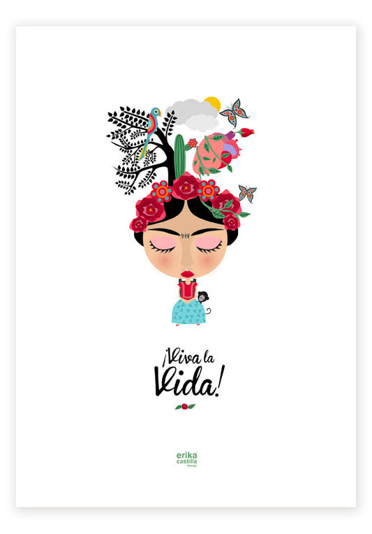 Lámina Fridita - Mojo Art Shop