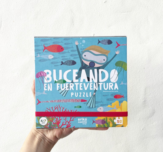 "Buceando en Fuerteventura" Puzzle