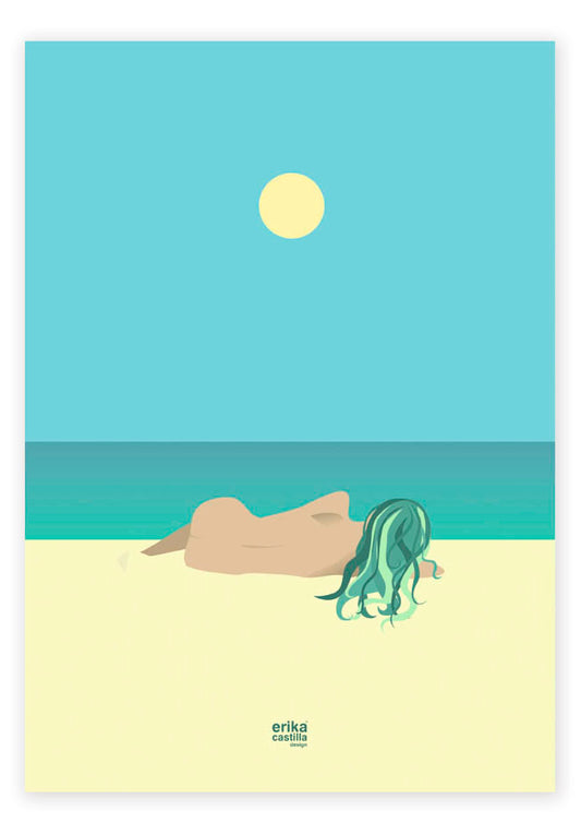 Lámina Isla Desnuda - Mojo Art Shop