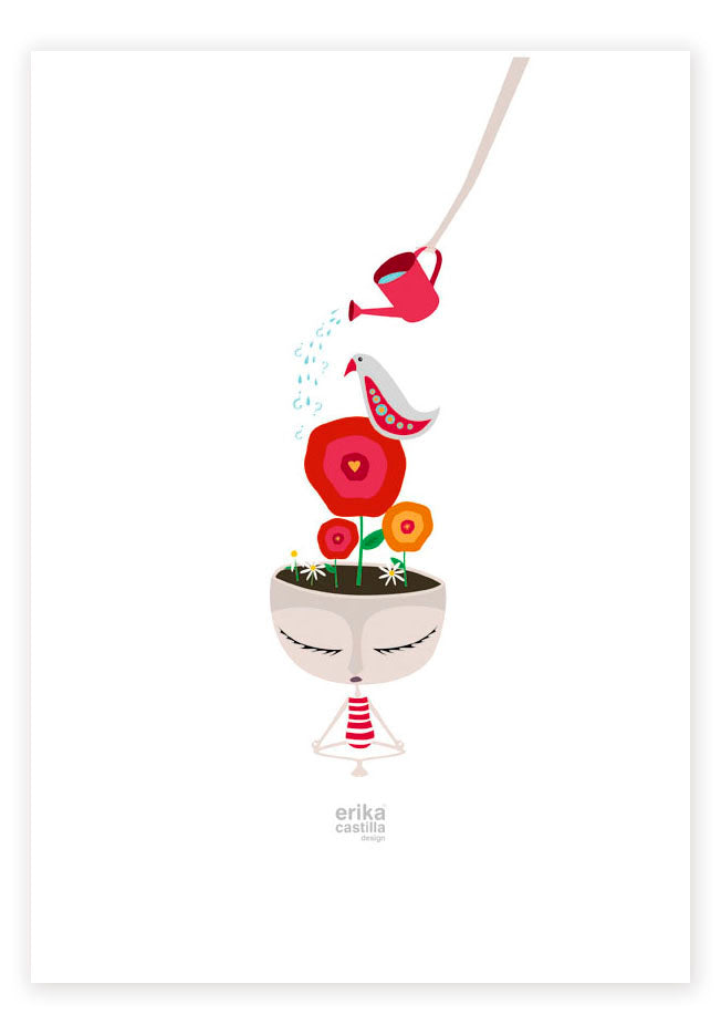 Lámina Jardín - Mojo Art Shop