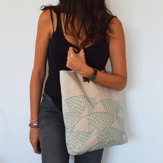 Bolso Peces - Mojo Art Shop