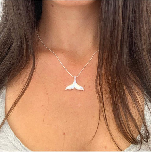 Collar Cola de ballena - Mojo Art Shop