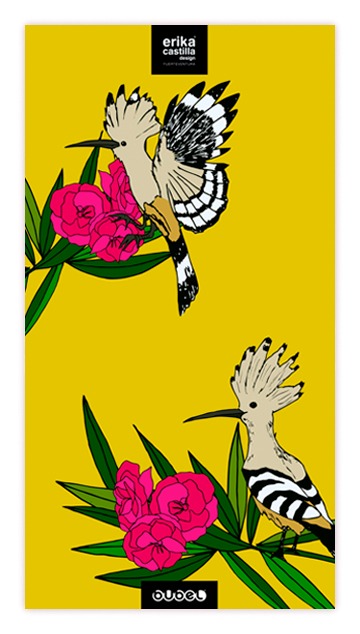 Toalla Abubilla - Mojo Art Shop