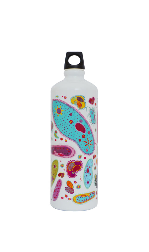 Botella de aluminio Protozoos - Mojo Art Shop