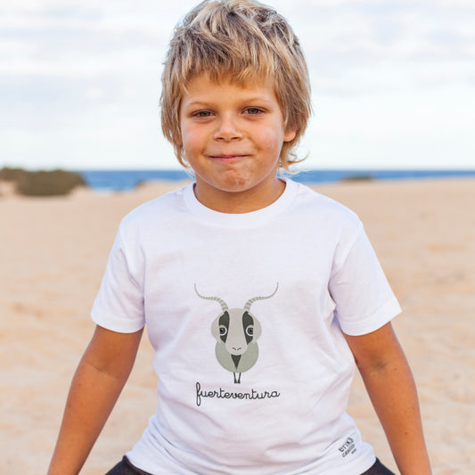 Camiseta Cabrita Gris - Mojo Art Shop