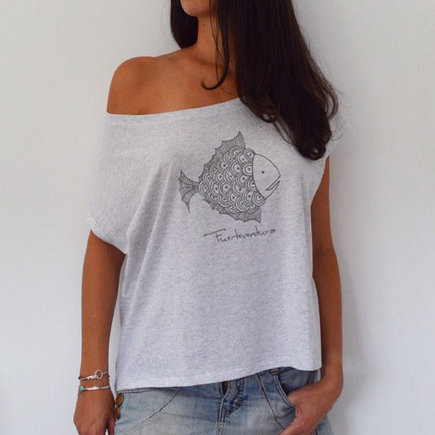 Camisola Gris Pez - Mojo Art Shop