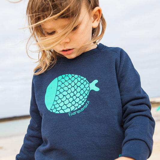 Sudadera Azul - Mojo Art Shop