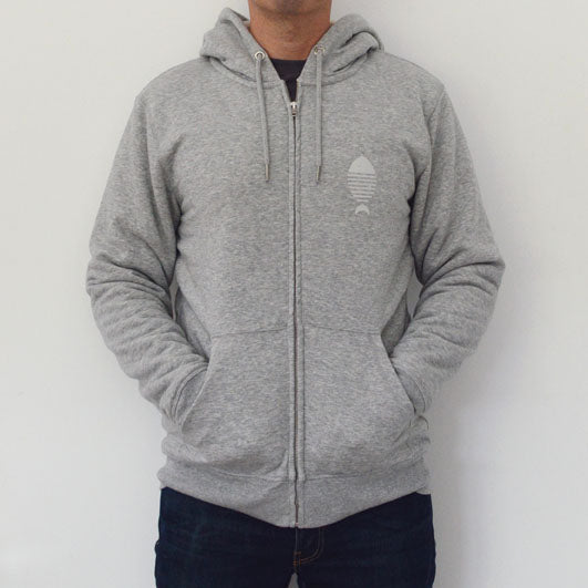 Sudadera Unisex Sherpa Gris - Mojo Art Shop