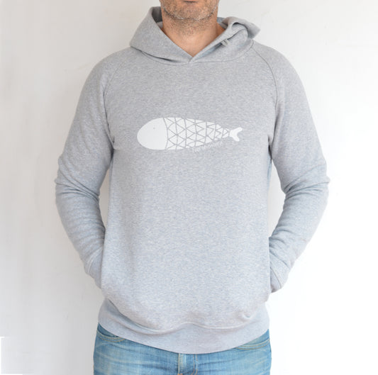 Sudadera Unisex Gris - Mojo Art Shop