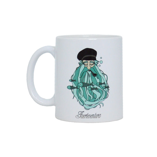 Taza Barbudo - Mojo Art Shop