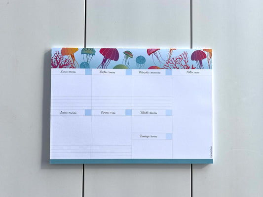 Organizador Semanal Medusas