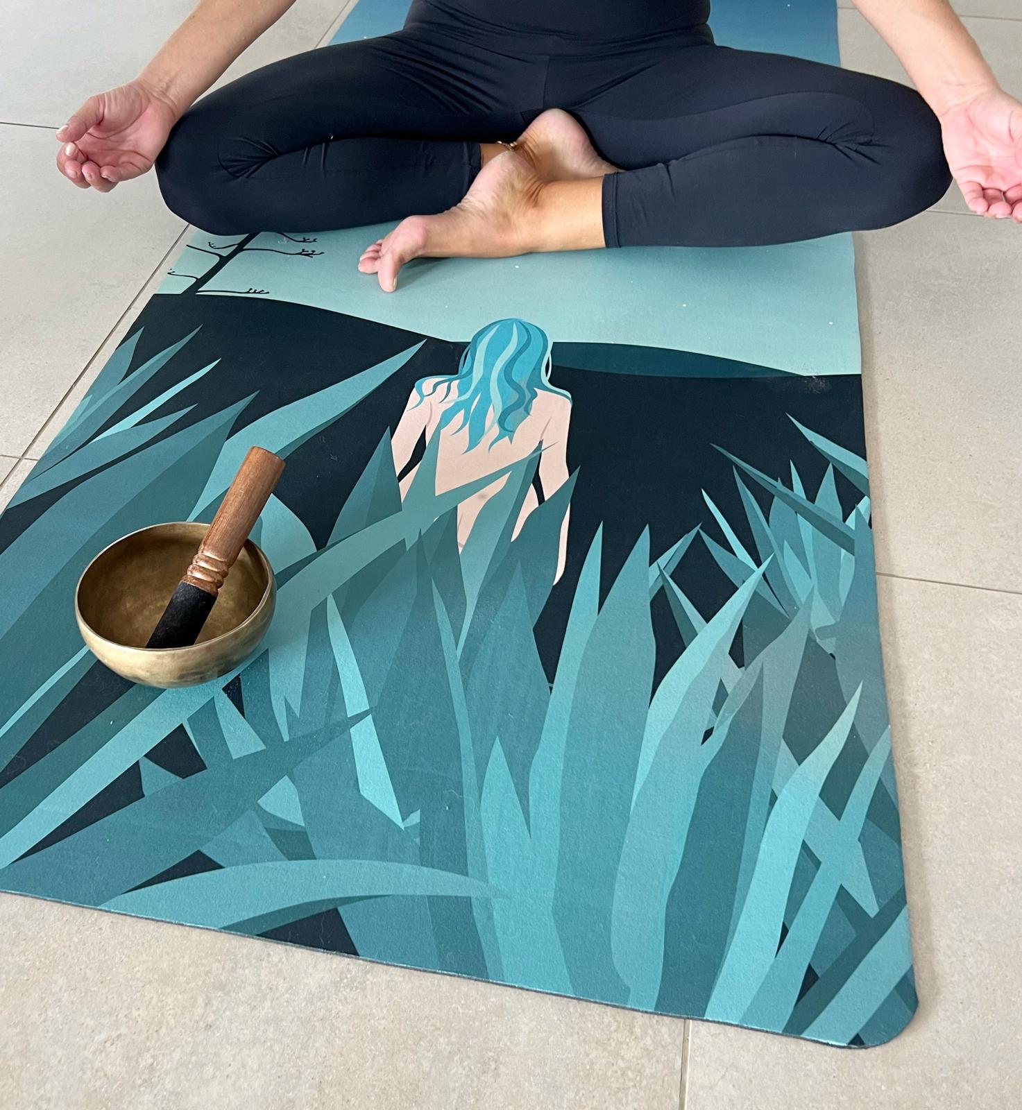 Yoga Mat Solitud - Mojo Art Shop