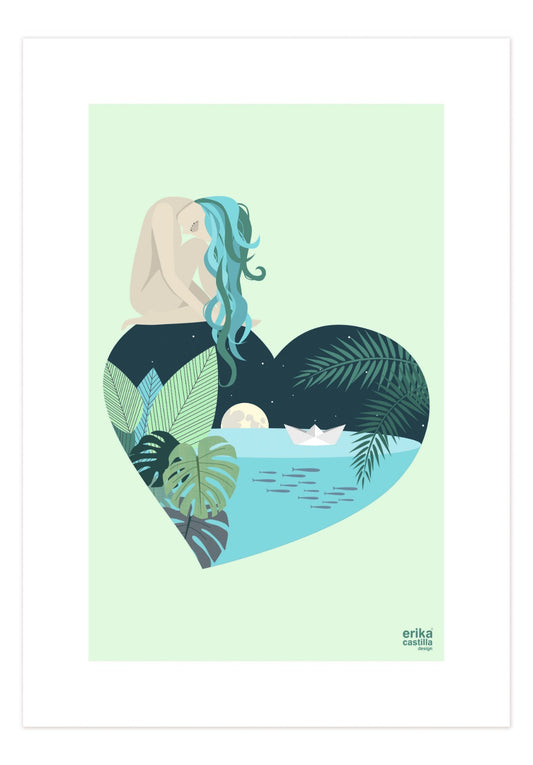 Lámina Corazón - Mojo Art Shop