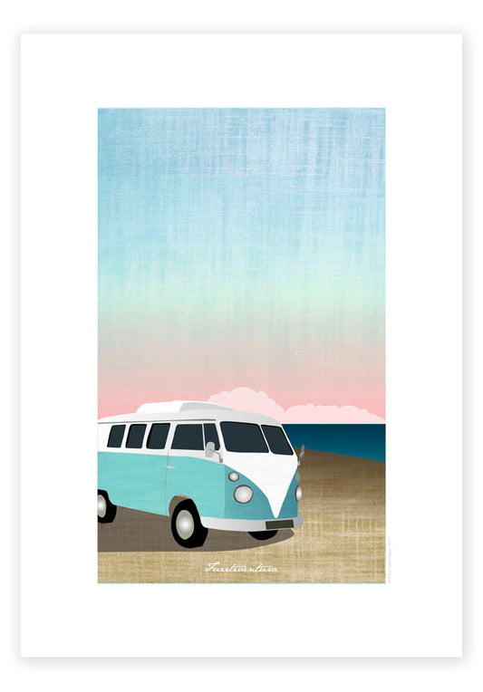 Lámina Furgo en Cotillo - Mojo Art Shop