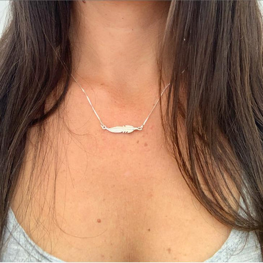 Collar Pluma - Mojo Art Shop